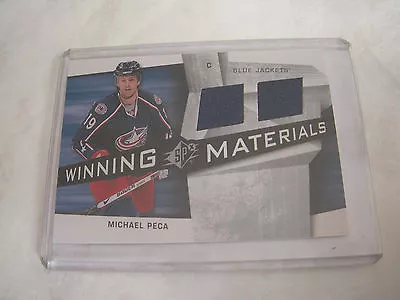2008-09 Upper Deck Spx Michael Peca Winning Materials Jersey Card #wm-mp • $9.44
