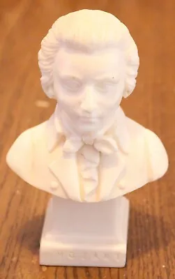 Ivory Mozart Bust • $9.98