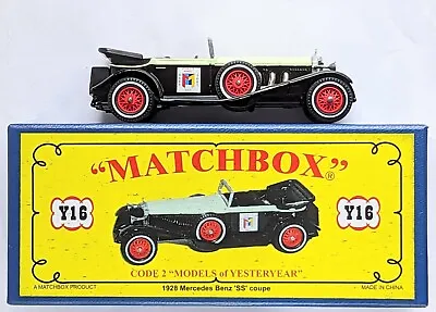 Matchbox Models Of Yesteryear Code 2 Y16 Mercedes Benz SS Coupe Leipzig Oct 2005 • £45