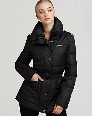 New $275 Marc New York Womens Miner Belted Down Jacket - Size M • $49.95