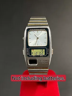 Rare Vintage CASIO BP-400 Blood Pressure Ana  Digit Watch Not Include Battery • $220
