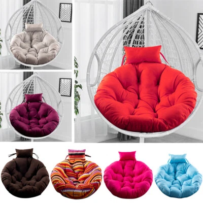 £13.94 • Buy Garden Swing Chair Cushion Mat Hanging Patio Egg Chair Pad Pillow Indoor Outdoor