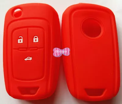 Red Car Flip Key Cover Suits Chevrolet Holden Colorado Aveo Cruze Trax • $8.99