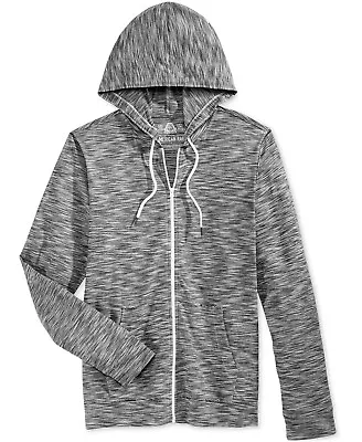 $115 American Rag Cie Men'S Black White Gray Long Sleeve Hooded Sweater Size S • $7.58