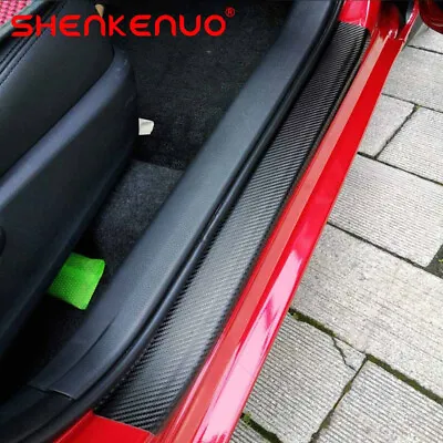 For Honda Carbon Fiber Car Door Scuff Sill Cover Panel Step Protector US Stock • $10.79