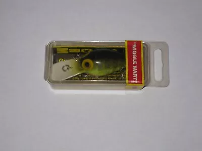 Storm Wiggle Wart V60 Naturistic Perch NOS Red Label USA Pre Rapala NIB Fishing • $44