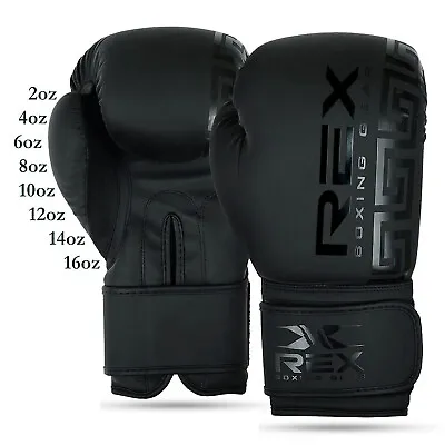 Boxing Training Gloves 8oz 10oz 12oz 14oz 16oz Adult Gloves Muay Thai MMA Gloves • £16.99