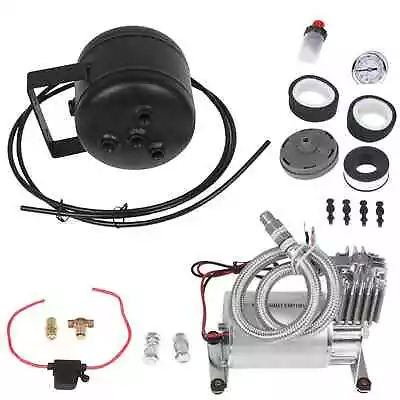 Fits 0.5 Gallon Air Tank 5 Ports 150PSI Compressor Air Compressor Tank Kit 12V • $94.42