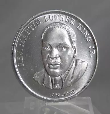 Vintage Aluminum Rev. Martin Luther King Jr 1292-1968 Free At Last Medal C2986 • $9.99