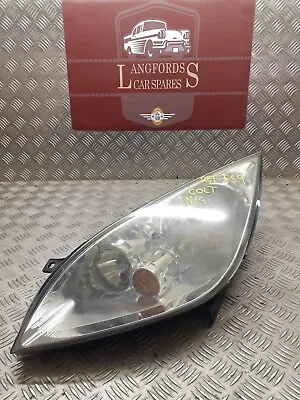 2004 Mitsubishi Colt Front Left Passenger Side Headlight N/S 0301208601 • $31.58