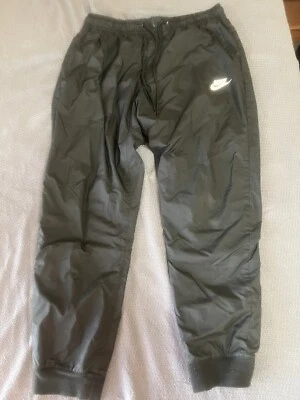 $12 • Buy Nike Sportswear Windrunner Men's Track Jogger Pants Black Size XL