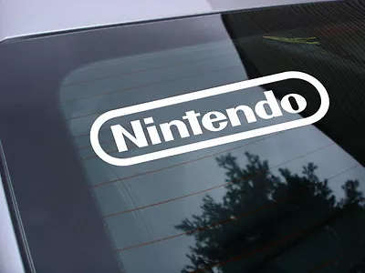 Nintendo Video Game Decal Sticker  • $5.50