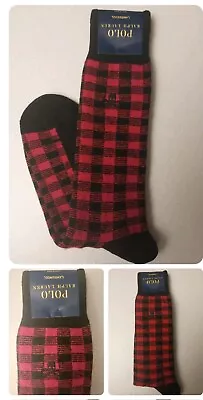 Polo Ralph Lauren Rugby Skull Crossbones Preppy Mid Weight Dress 63% Wool Socks  • $20