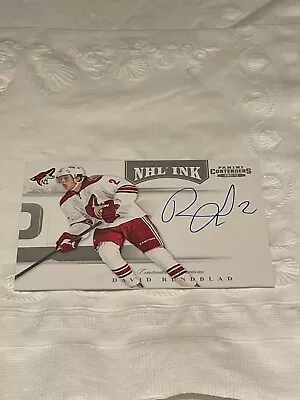 2011-12 Panini Contenders NHL Ink #15 Tomas Vincour Auto • $2.99