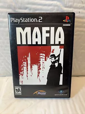 Mafia - (PS2 2003) *W/ Manual* Great Condition* Black Label* FREE SHIPPING!!! • $14.95