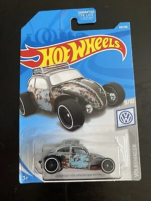 $9.99 • Buy Hot Wheels 2019 Volkswagen 8/10 Custom Volkswagen Beetle 69/250 FYF77-D9C0H