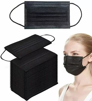  Black / Pink / BLUE / KN95 Disposable Face Mouth Mask  Protective Audit / Kid  • $44.45