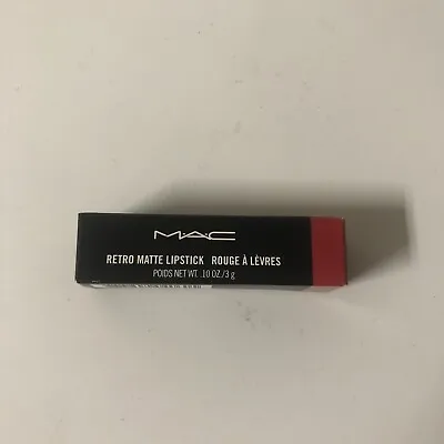 MAC Retro Matte Lipstick RUBY WOO Red - 0.1 Oz / 3 G (Full Size)  • $10