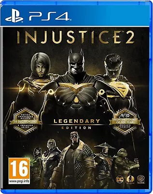 Injustice 2 Legendary Edition PS4 Playstation 4 Brand New Sealed • $44.95