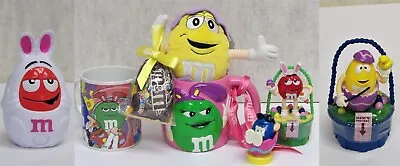Mars M&M's Easter Themed Toy Spokescandy Collection - Lot Of 7 061323WT2 • $40.94