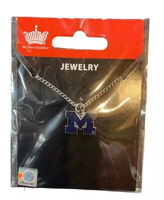 Aminco NCAA Michigan Wolverines Pendant Necklace • $17.97