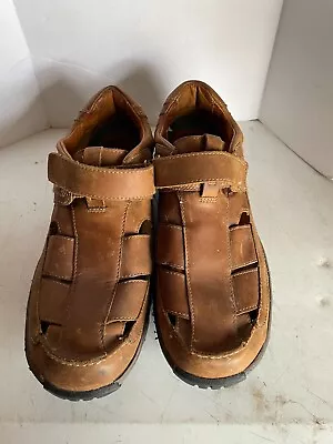 Timberland Fisherman Sandals Men Brown Size 11 • $40.50