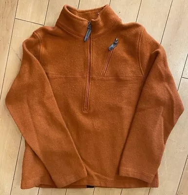 Women’s Ibex Wool Quarter Zip Pullover. Size XL. • $49.99