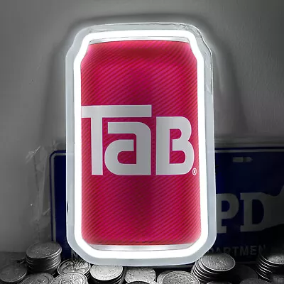 Tab Soda Drink Can LED Bar Club Party Store Mall Wall Decor Neon Sign 12 X7  H4  • $49.99