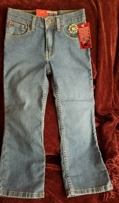 $21 • Buy Girls~*Z.CAVARICCI JEANS~ Removable RHINESTONE POCKET PIN~*10*~NWT*~No Issues!