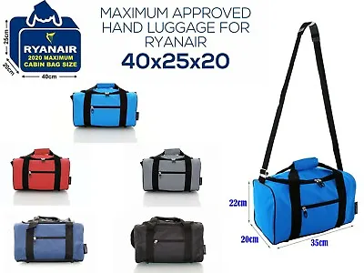 £20 • Buy Ryanair Small Cabin Hand Luggage Travel Cabin Flight Bag Under Seat Holdall Bag 