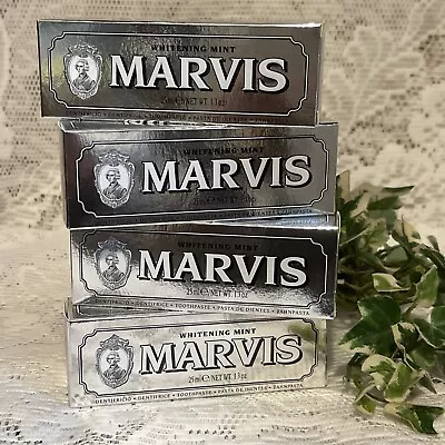 4 X MARVIS Smokers Whitening Mint | Italian Toothpaste Arctic Shiver Cool Mint • $25.79