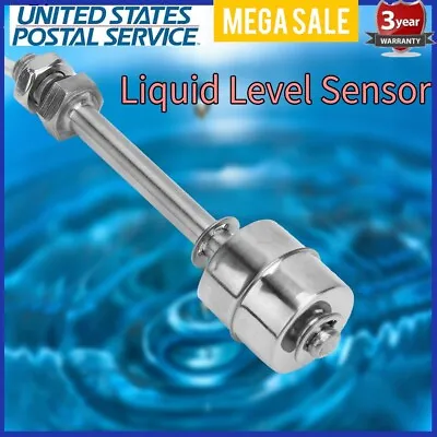 Vertical Stainless Liquid Sensor Float Switch Steel Pool Can Water Level New • $9.30