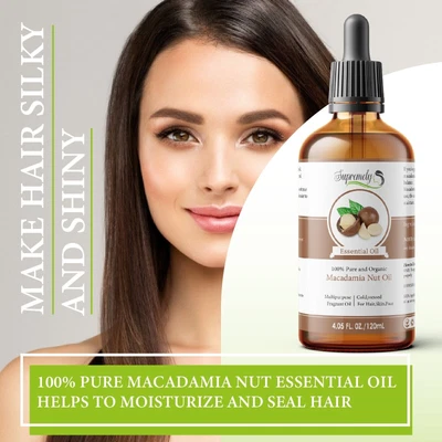 £7.45 • Buy Macadamia Nut Oil | Essential Oil 100% Pure Organic  Massage, Hair & Skin 120ML