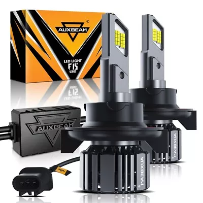 2x AUXBEAM LED H13 9008 Headlight High Low Beam Super Bright Bulbs 6500K CANBUS • $42.99