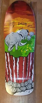 Mike Vallely Street Plant 3rd Anniversary Elephant Deck Signed By Vallely Family • $200