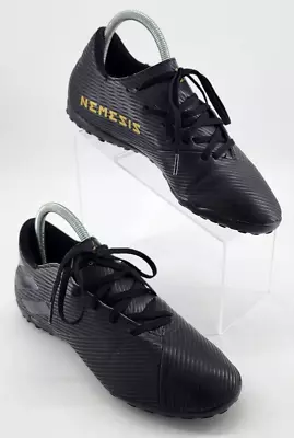 Adidas Nemeziz 19.4 Indoor Soccer Shoes Men's US Size 9 Black F34529 • $39.99