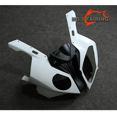 ABS Plastic Upper Fairing Nose Cowl For BMW S1000RR 2010-2014 2012 13 Unpainted • $64.95