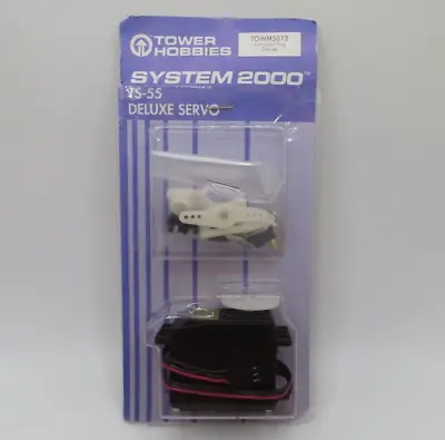 Tower Hobbies System 2000 TS-55 Deuxe Servo TOWM5012 Airtronics Plug Deluxe NEW • $22.25