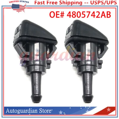 $5.79 • Buy 5113049aa Windshield Washer Fluid Nozzle For Dodge Ram 1500 2500 3500 2011-2017