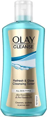 $52.11 • Buy Olay Cleanse Refresh & Glow Cleansing Toner For All Skin Types 200 Ml