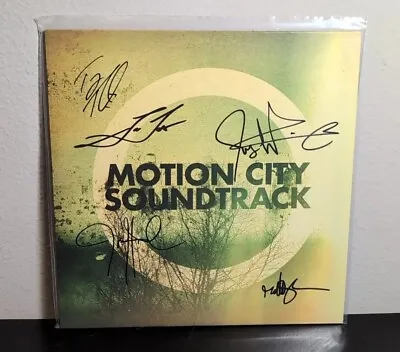 MOTION CITY SOUNDTRACK Go Exclusive Vinyl LP Band Autographed /500 SHIPS NOW 🆕✅ • $58.30