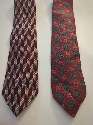 Vintage Lot Of 2 Van Heusen Ties • $6.30