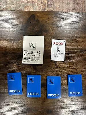 Rook Card Game By Parker Brothers 1968 Blue Edition With Instructions (Complete) • $9.99