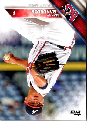 2016 Topps Manny Banuelos #511 Atlanta Braves Baseball Card • $1.97