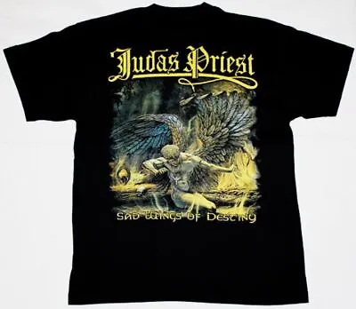 Judas Priest Sad Wings Of Destiny'76 New Rare Black T-shirt • $20.92