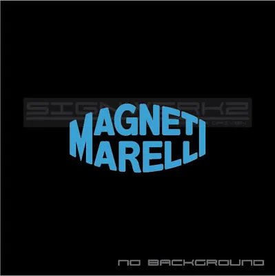 Magneti Marelli Decal Sticker Italy Racing Abrath Alfa Mini New Rally Fiat Pair • $12.59