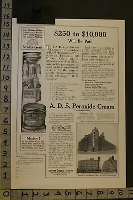 1913 Medical Quackery Medicine Peredixo Cream Peroxide Long Island Drug Ad Sv74 • $21.95