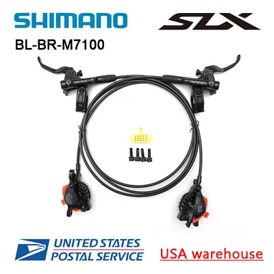 New SHIMANO SLX BR-BL-M7100 Bike MTB Hydraulic Disc Brake Set F&R (OE) • $149.99