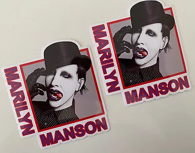 Marilyn Manson Sticker Rare Vintage Marilyn Manson Sticker Gothic METAL “BOGO” • $3.50