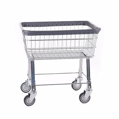 Laundry Basket Wire Commercial Cart Laundromat New! • $169